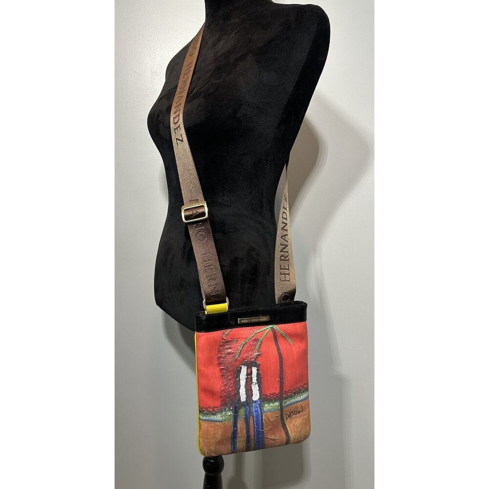 DEBILZAN MARIO HERNANDEZ SHOULDER Crossbody BAG Purse Artsy Made In Columbia